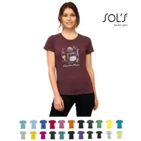 T-shirt donna REGENT FIT WOMEN 100% cotone - SOL'S
