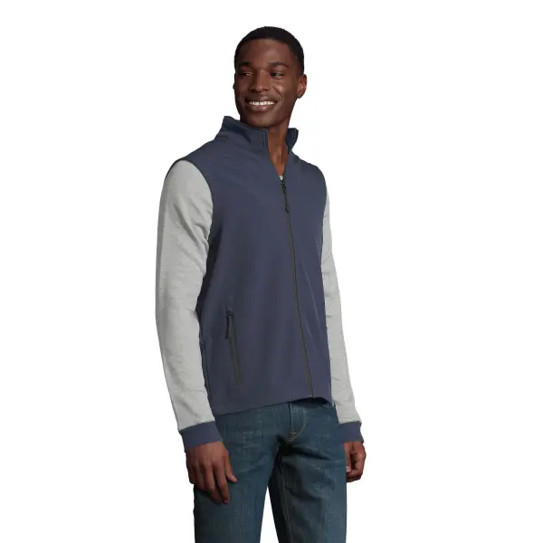 Smanicato RACE BW MEN gilet softshell da uomo - SOL'S - Immagine 1
