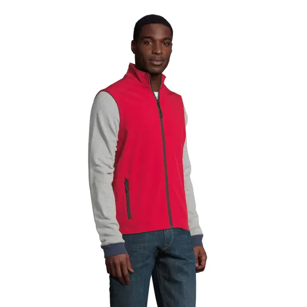 Smanicato RACE BW MEN gilet softshell da uomo - SOL'S - Immagine 4