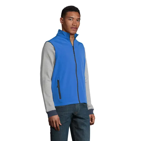Smanicato RACE BW MEN gilet softshell da uomo - SOL'S - Immagine 7