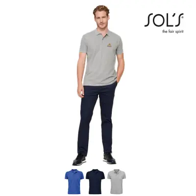 Polo PLANET MEN 100% cotone pettinato biologico - SOL'S - Immagine 1