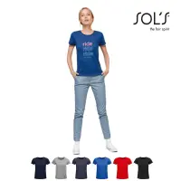 T-shirt donna CRUSADER WOMEN in cotone biologico - SOL'S