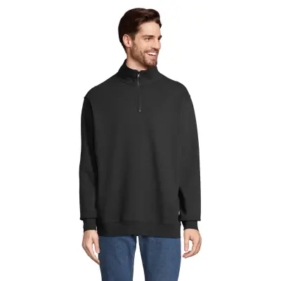 Felpa Unisex CONRAD con zip 1/4 personalizzabile - SOL'S - Immagine 2
