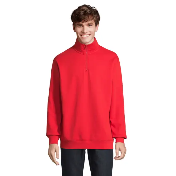 Felpa Unisex CONRAD con zip 1/4 personalizzabile - SOL'S - Immagine 8