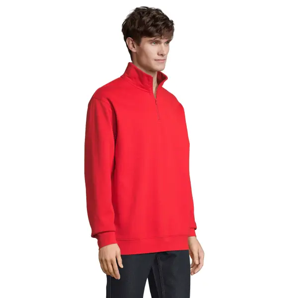 Felpa Unisex CONRAD con zip 1/4 personalizzabile - SOL'S - Immagine 10