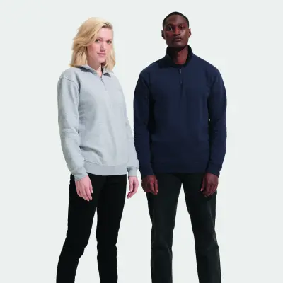 Felpa Unisex CONRAD con zip 1/4 personalizzabile - SOL'S - Immagine 15