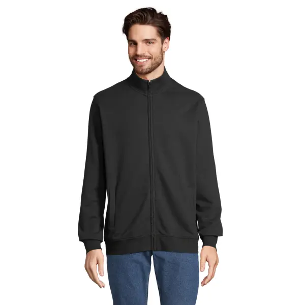 Felpa COOPER con zip intera con stampa - SOL'S - Immagine 3
