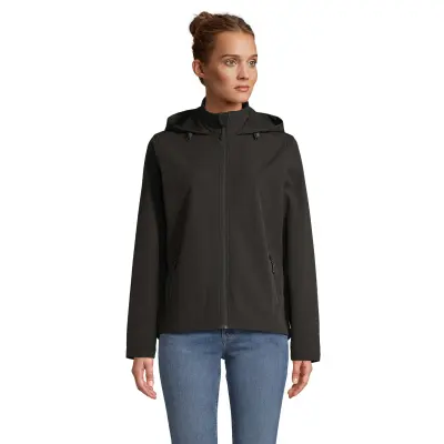 Giacche RACE HOODED WOMEN con cappuccio  - SOL'S - Immagine 2