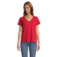 T-shirt donna REGENT V WOMEN con stampa del tuo logo - SOL'S