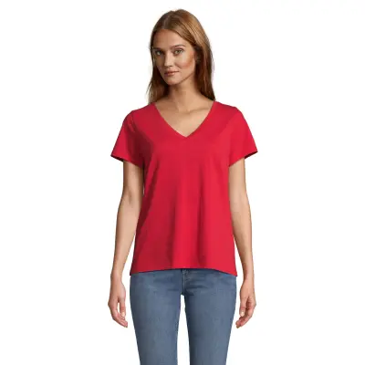 T-shirt donna REGENT V WOMEN con stampa del tuo logo - SOL'S - Immagine 1