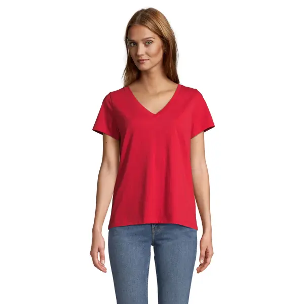 T-shirt donna REGENT V WOMEN con stampa del tuo logo - SOL'S - Immagine 1