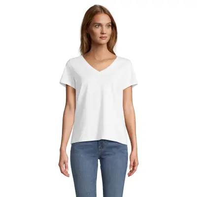 T-shirt donna REGENT V WOMEN con stampa del tuo logo - SOL'S - Immagine 2