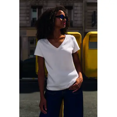 T-shirt donna REGENT V WOMEN con stampa del tuo logo - SOL'S - Immagine 13