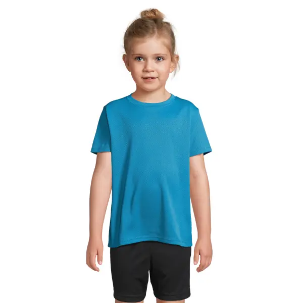 T-shirt bambino SPRINT KIDS in poliestere riciclato - SOL'S - Immagine 1