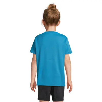T-shirt bambino SPRINT KIDS in poliestere riciclato - SOL'S - Immagine 2