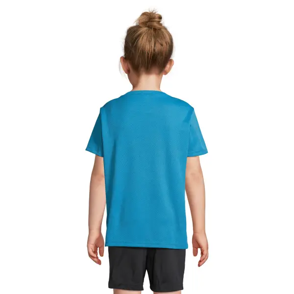 T-shirt bambino SPRINT KIDS in poliestere riciclato - SOL'S - Immagine 2