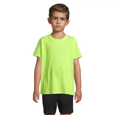 T-shirt bambino SPRINT KIDS in poliestere riciclato - SOL'S - Immagine 5