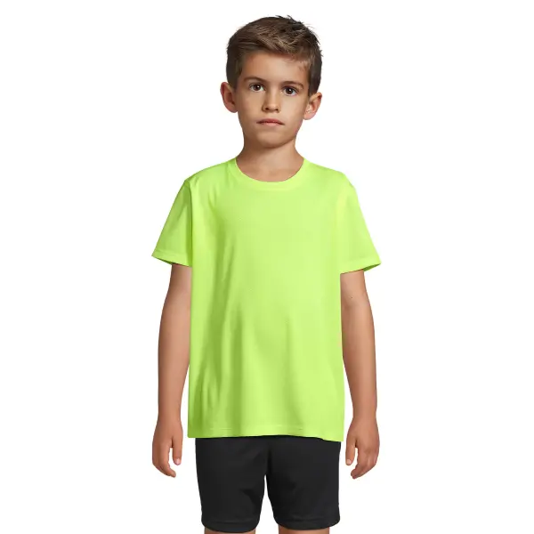 T-shirt bambino SPRINT KIDS in poliestere riciclato - SOL'S - Immagine 5
