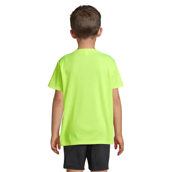 T-shirt bambino SPRINT KIDS in poliestere riciclato - SOL'S - Immagine 6