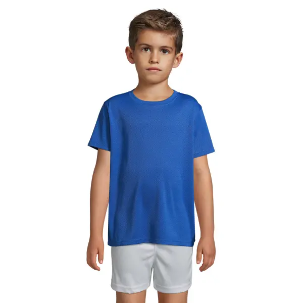 T-shirt bambino SPRINT KIDS in poliestere riciclato - SOL'S - Immagine 9