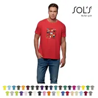 T-shirt unisex REGENT 150G/M² con stampa del tuo logo - SOL'S