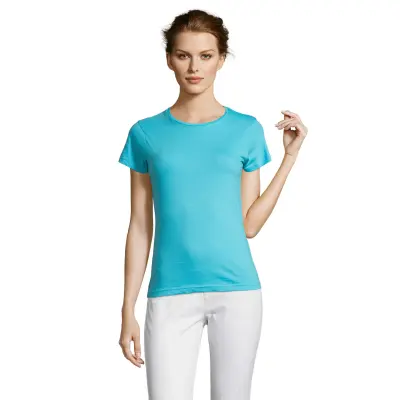 T-shirt donna MISS personalizzata in cotone 150g - SOL'S - Immagine 2