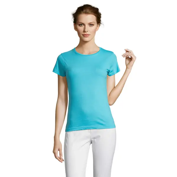 T-shirt donna MISS personalizzata in cotone 150g - SOL'S - Immagine 2