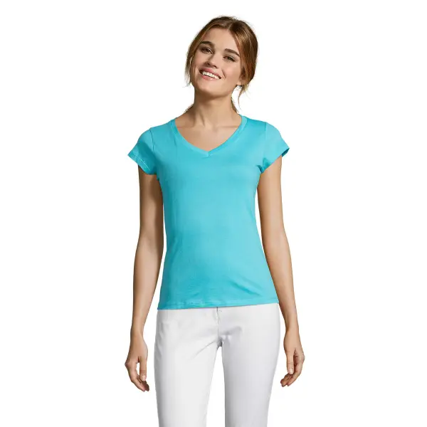T-shirt donna MOON 150g/m² con stampa - SOL'S - Immagine 2