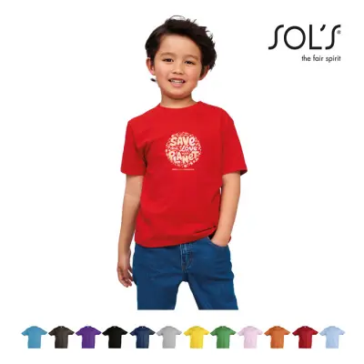 T-shirt bambino IMPERIAL KIDS 190 g/m² personalizzabile - SOL'S - Immagine 1