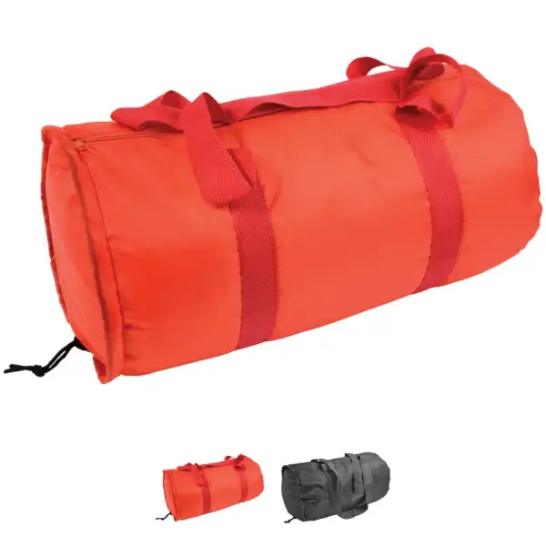 Borsone viaggio e sport cilindrico Poliestere 45x24 - Immagine 1