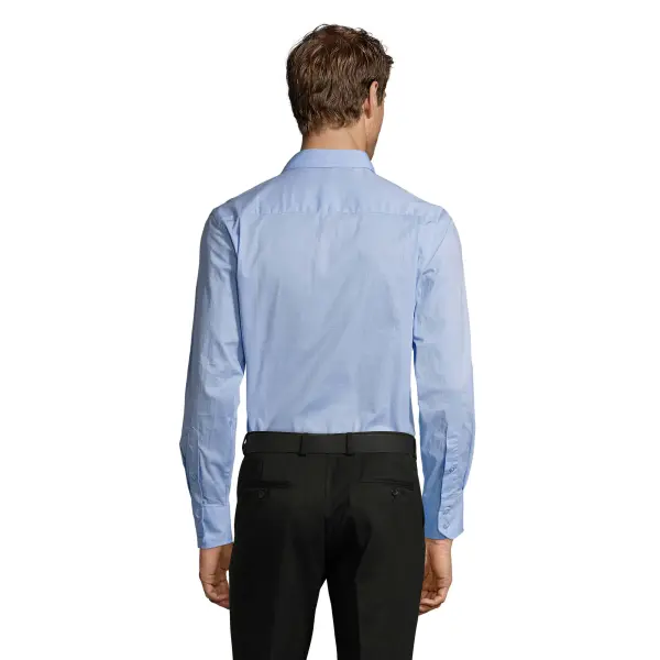 Camicia BRIGHTON elasticizzata in popeline 140 - SOL'S - Immagine 9