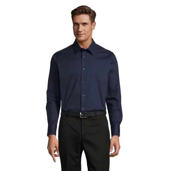 Camicia BRIGHTON elasticizzata in popeline 140 - SOL'S - Immagine 12