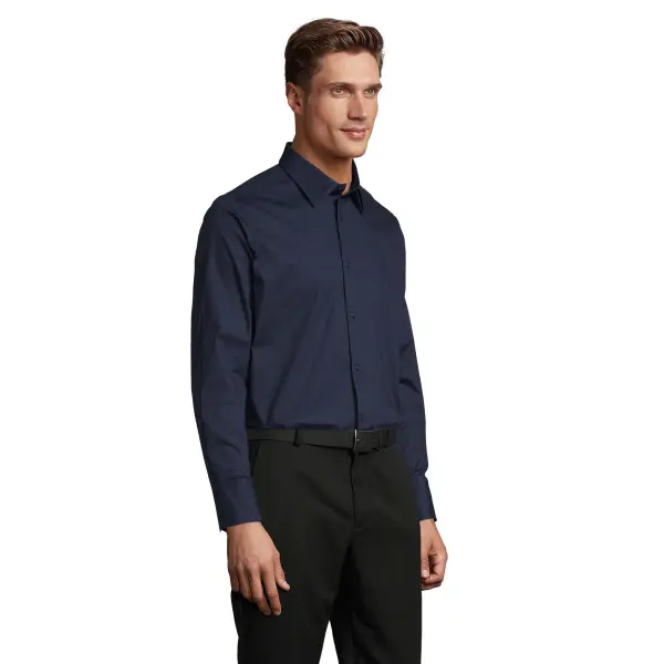 Camicia BRIGHTON elasticizzata in popeline 140 - SOL'S - Immagine 14