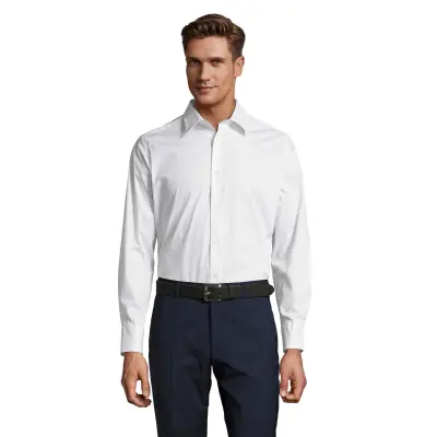 Camicia BRIGHTON elasticizzata in popeline 140 - SOL'S - Immagine 5