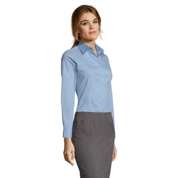 Camicia donna EDEN popeline elasticizzato 140 - SOL'S - Immagine 11