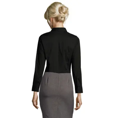 Camicia donna EDEN popeline elasticizzato 140 - SOL'S - Immagine 3