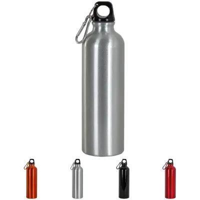 Borraccia con moschettone in alluminio 750ml - Immagine 1