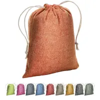 Sacchetto regalo in cotone riciclato 15x20