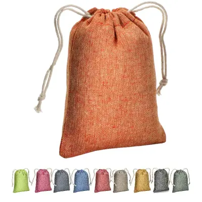 Sacchetto regalo in cotone riciclato 10x14