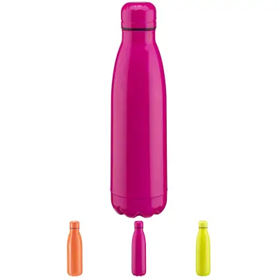 Thermos in acciaio500 ml con doppia parete - Fluo - Immagine 1