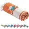 Telo mare-pareo in cotone riciclato 180gr-m2 - Anteprima 1