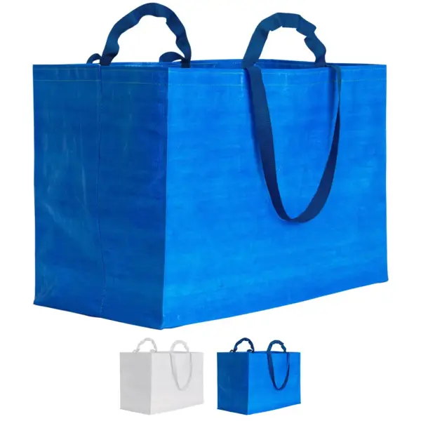 Shopper maxi con manici corti e lunghi 57x40x30 ELVI - Immagine 1