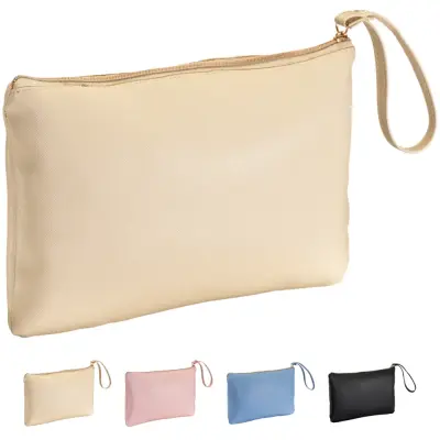 Borsa multiuso in PU grana fine saffiano