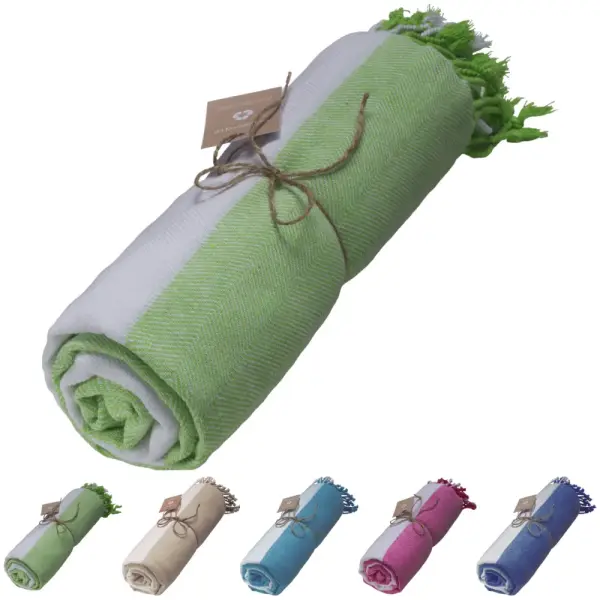 Telo mare/Fouta in cotone riciclato certificato GRS FOUTA 2 - Immagine 1