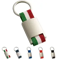 Portachiavi in metallo e nylon