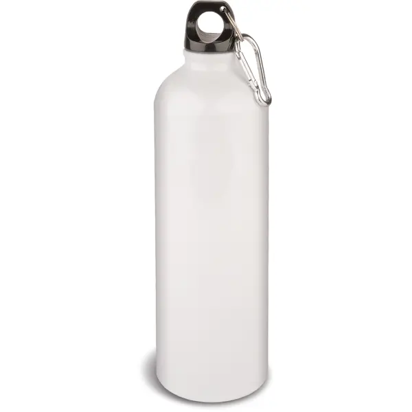 Borraccia bianca 750ml in alluminio JULIAN - Immagine 1