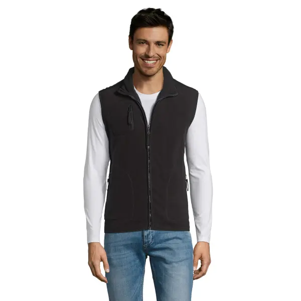 Smanicati NORWAY fleece 320 con stampa del tuo logo - SOL'S - Immagine 1