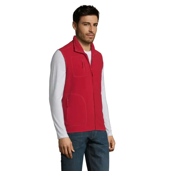 Smanicati NORWAY fleece 320 con stampa del tuo logo - SOL'S - Immagine 12