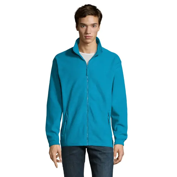 Giacche NORTH in pile con zip, 300 anti-pilling  - SOL'S - Immagine 2