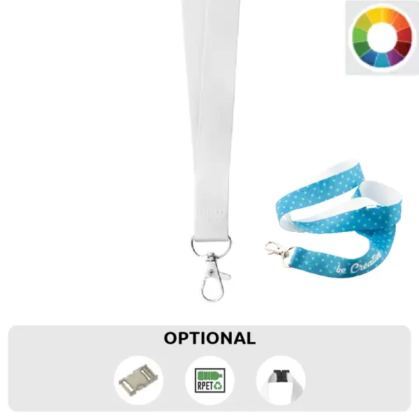 Lanyard stampa fullcolor 1 lato - Subyard Zero - Immagine 1